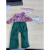 N208 American girl doll Ivy meet outfit jean pants jeans top