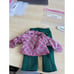 N208 American girl doll Ivy meet outfit jean pants jeans top