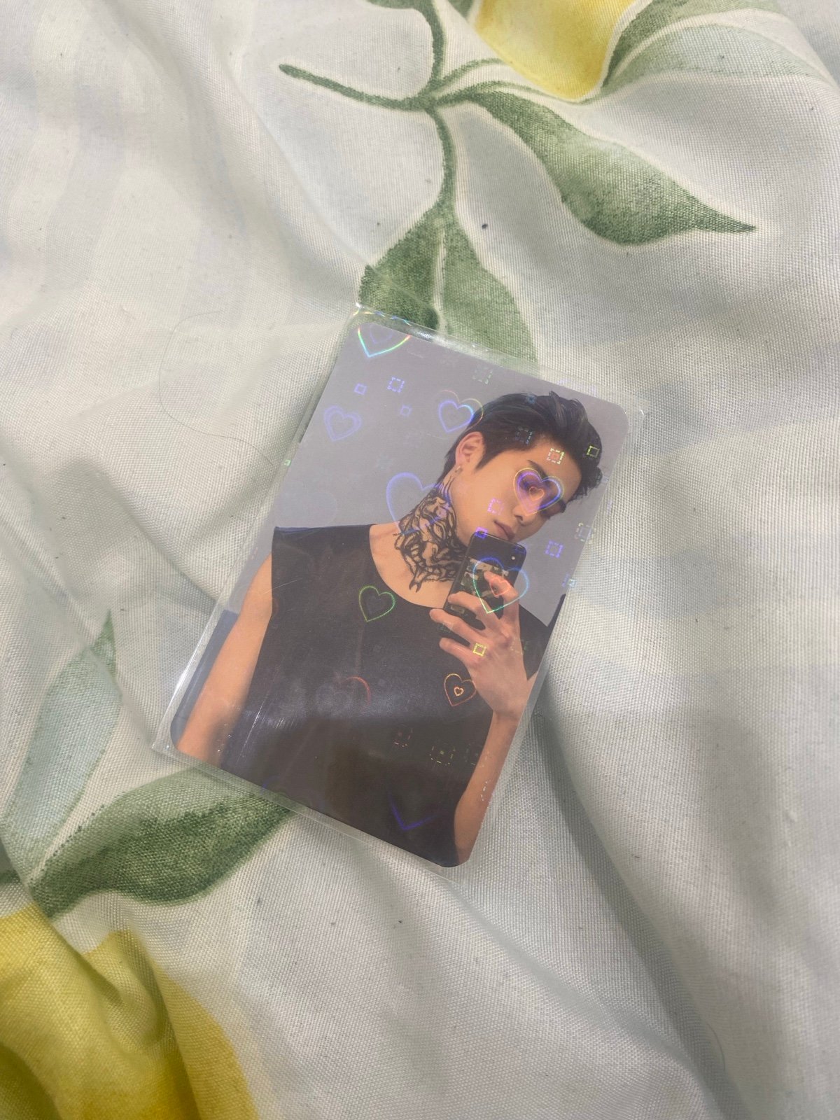 Jaehyun tattoo photocard NCT 127 neozone