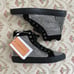 Leather High Top Crystal Embellished Sneaker Sz 8 | 38 Le Stilla