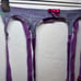 NWT AGENT PROVOCATEUR GARTER BELT PURPLE GREEN PINK SZ 2 XS