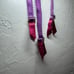 NWT AGENT PROVOCATEUR GARTER BELT PURPLE GREEN PINK SZ 2 XS