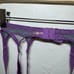 NWT AGENT PROVOCATEUR GARTER BELT PURPLE GREEN PINK SZ 2 XS