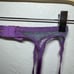 NWT AGENT PROVOCATEUR GARTER BELT PURPLE GREEN PINK SZ 2 XS