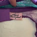NWT AGENT PROVOCATEUR GARTER BELT PURPLE GREEN PINK SZ 2 XS