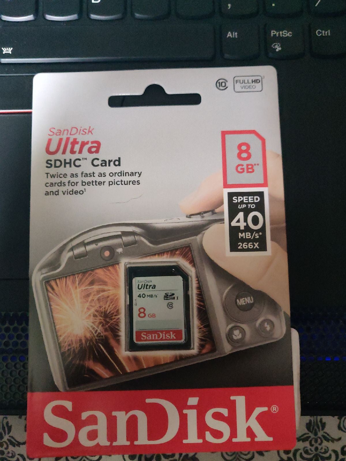 SanDisk Ultra A1 8GB SDHC Card (Bundle o