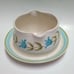 Vintage Franciscan TULIP TIME serving pieces Gravy Boat, creamer, bread plate