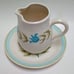 Vintage Franciscan TULIP TIME serving pieces Gravy Boat, creamer, bread plate