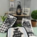 Farmhouse kitchen towel set & decor 7Pcs