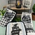 Farmhouse kitchen towel set & decor 7Pcs