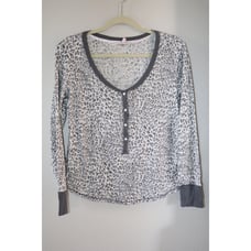 Victoria’s Secret Animal Print Pajama Shirt