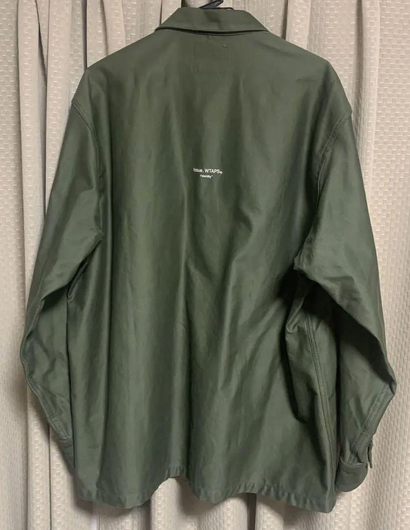 WTAPS CBW 01 LS COTTON SATIN IDENTITY