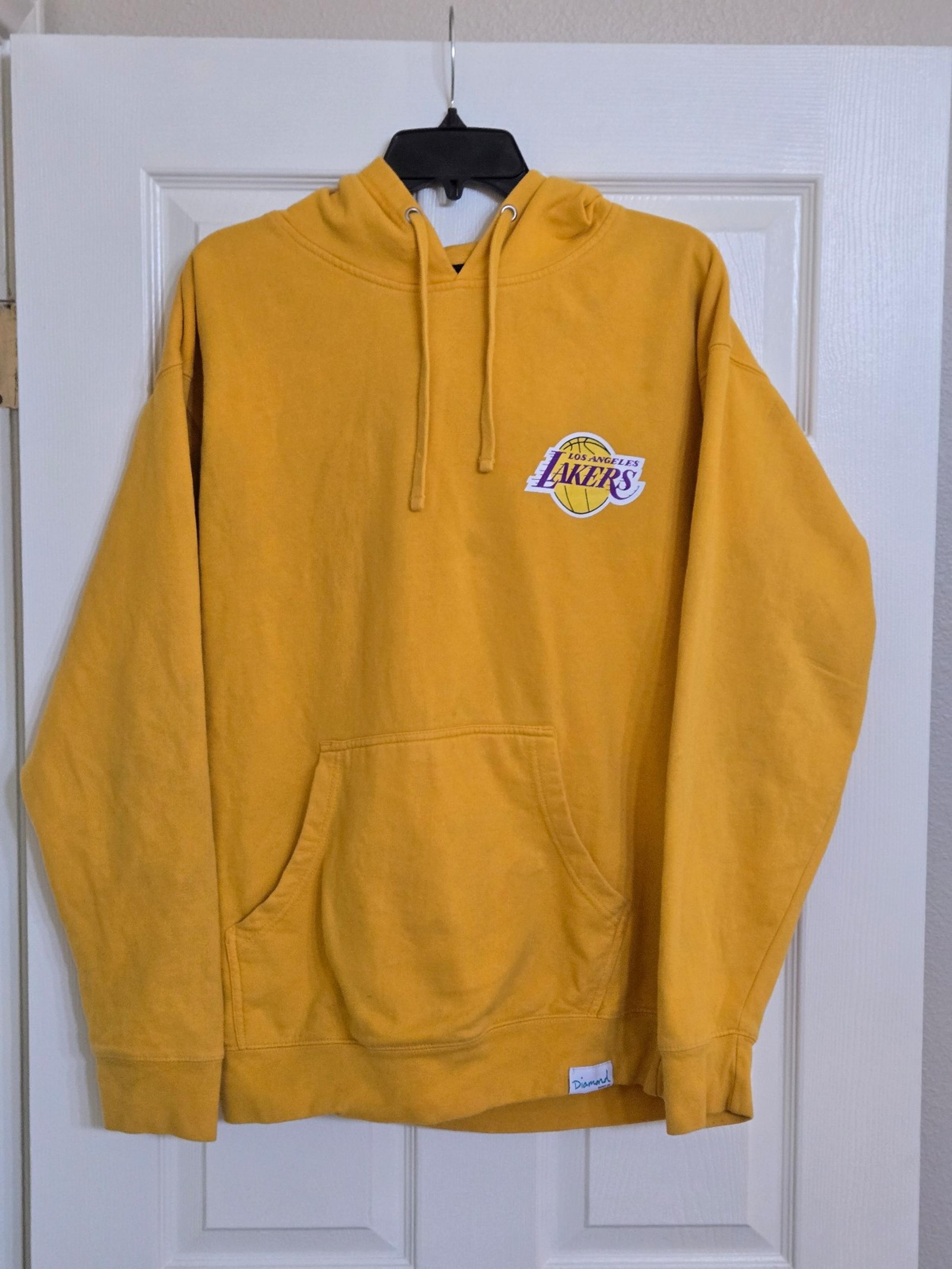 Diamond Supply Co LA Lakers Space Jam Hoodie Men's Size Large