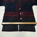 Tribal Thai Lanna Chinese Miao Akha Ethnic Outerwear Costume Jacket Top & Pants