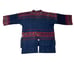 Tribal Thai Lanna Chinese Miao Akha Ethnic Outerwear Costume Jacket Top & Pants
