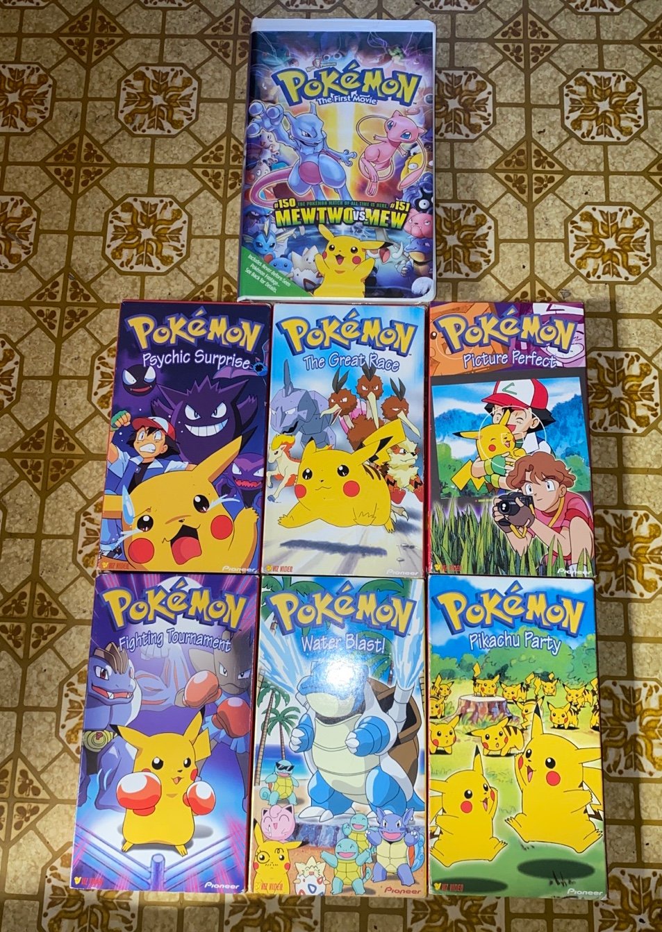 Pokemon vhs Lot of 7
