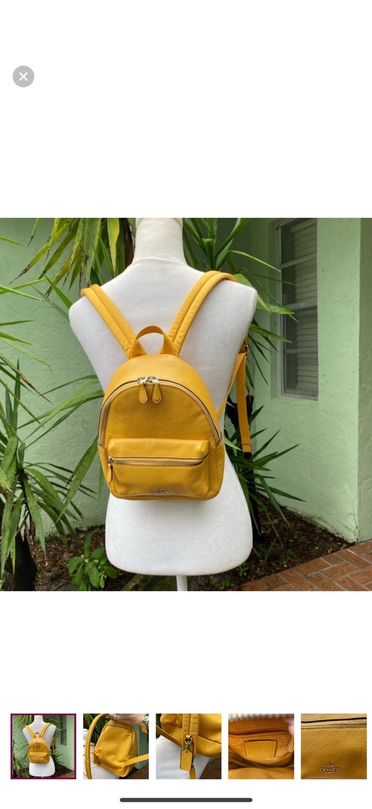 Coach Charlie Backpack