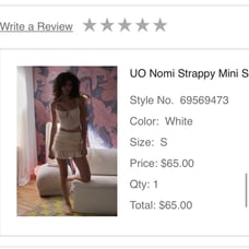 normi strappy skirt skirt