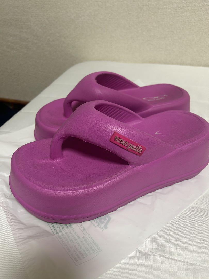 Ocean Pacific Platform Sandals, Pink