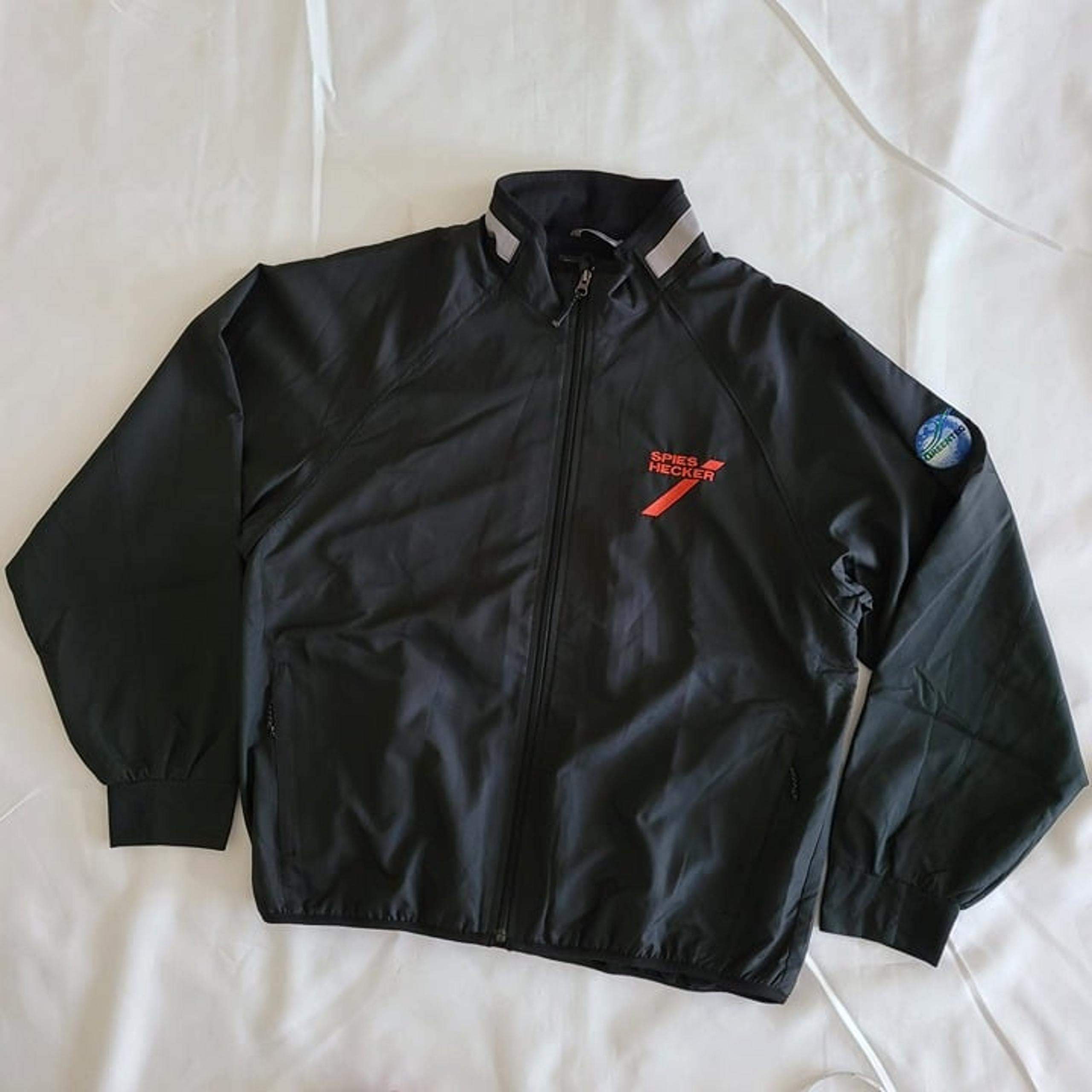 Men's Cutter & Buck Full Zip WeatherTec Windbreaker SZ L Black