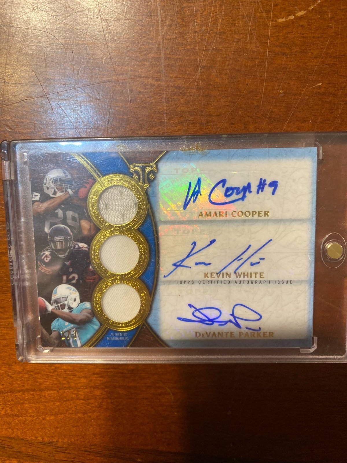 Amari cooper triple auto RPA 2/3