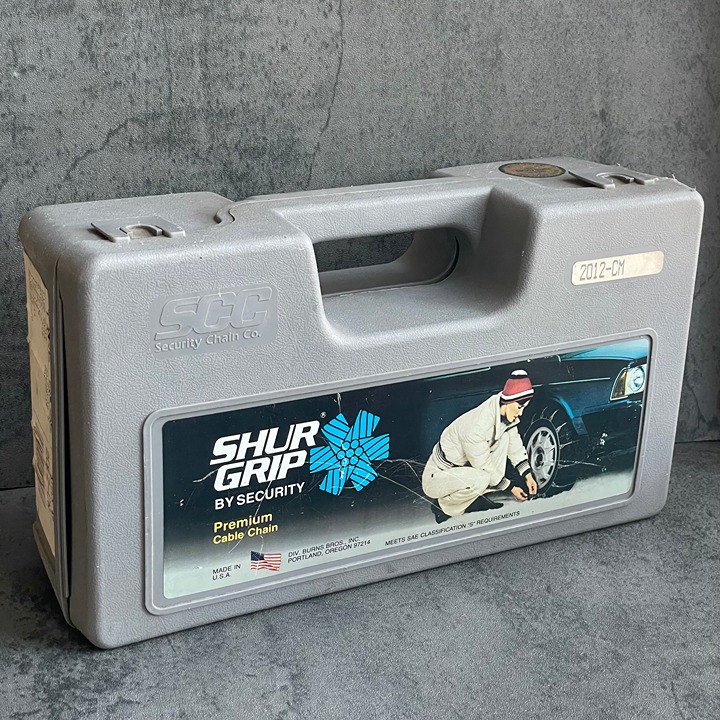 Shur Grip by Security Premium Tire Cable Snow Chain 2312-CM USA Made 13 14 15