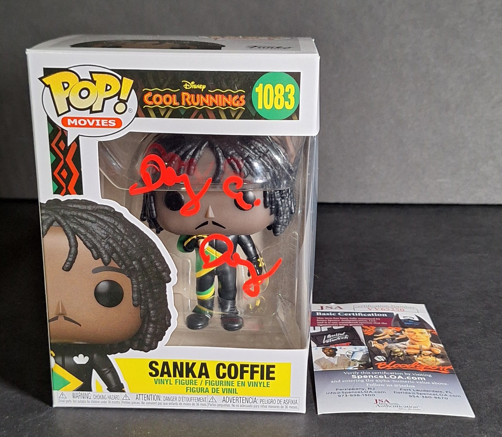 Doug E. Doug autographed Funko JSA COA
