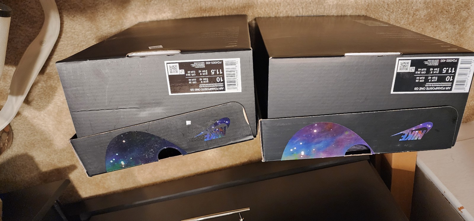 2025 Nike Foamposite Galaxy size 10