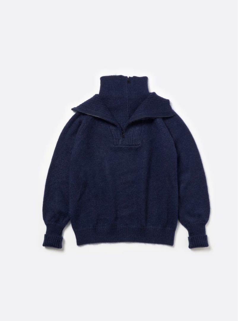 MOHAIR DOUBLE HIGH NECK KNIT Sublation