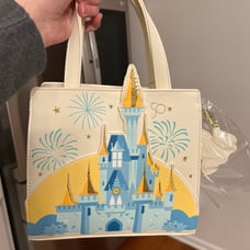 Loungefly Walt Disney World 50th anniversary crossbody tote bag