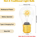 Flower Cordless Battery Powered Light Bulb, Rechargeable Light Bulb
