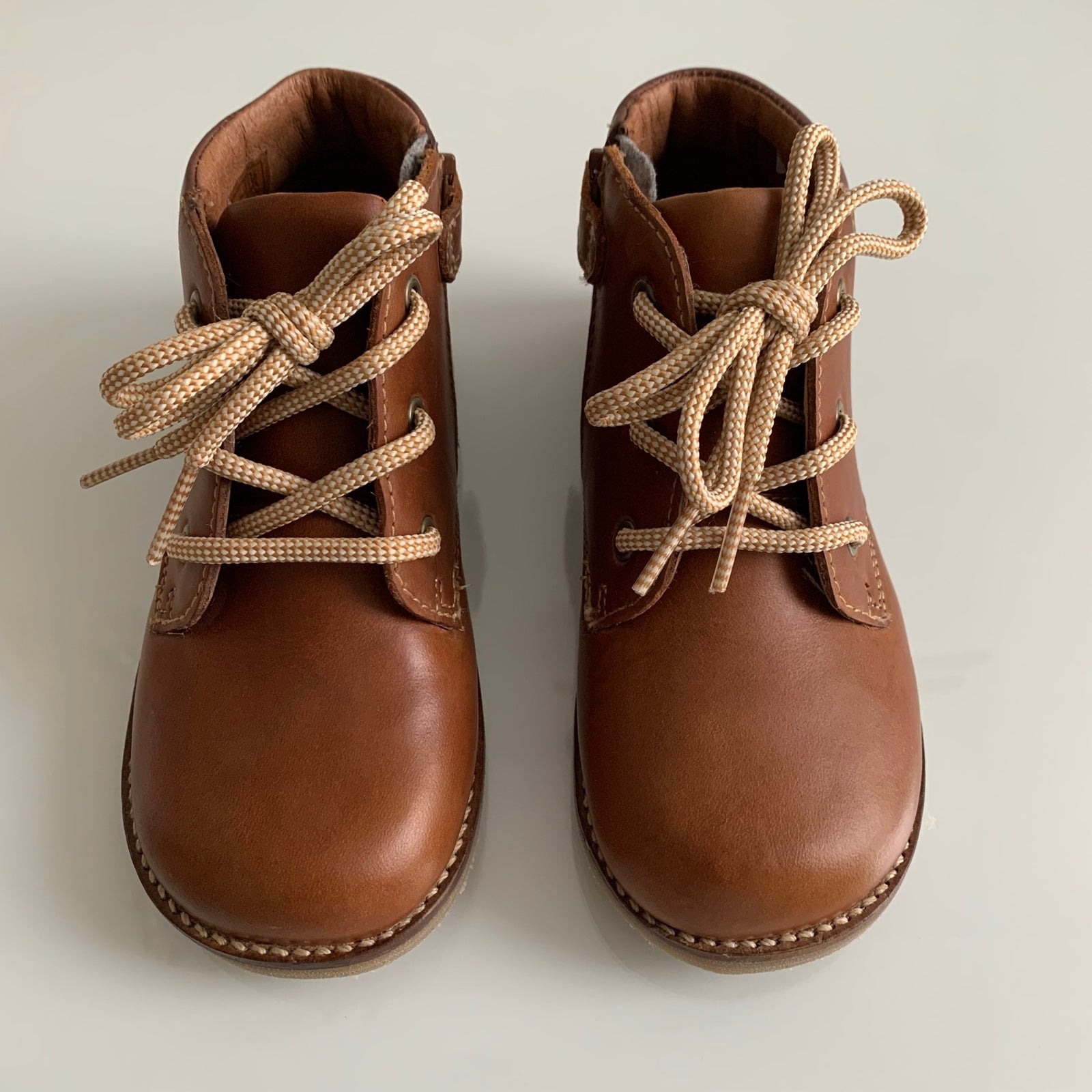 Jamie Kay Brown Leather Boots Size 27