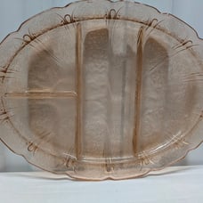 Vintage Cherry Blossom Oval Platter