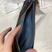NEW LIMITED Coach Double Zip Wallet In Signature Denim cz321 WITH Cherry Charm