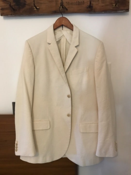 Alexander McQueen Mens Woven Blazer
