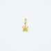 Solid 14kt gold nose piercing with gold butterfly 20gauge New