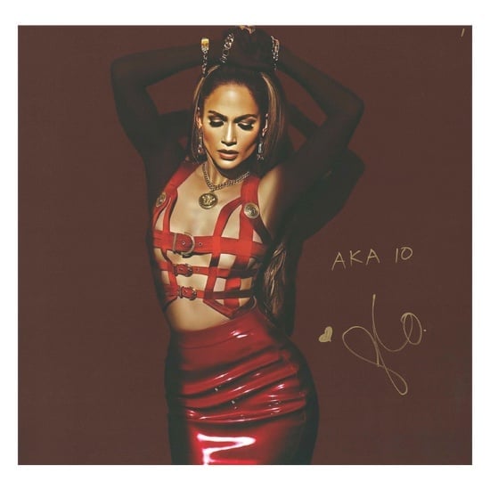 Jennifer Lopez Signed AKA 10 Year Anniversary Poster
