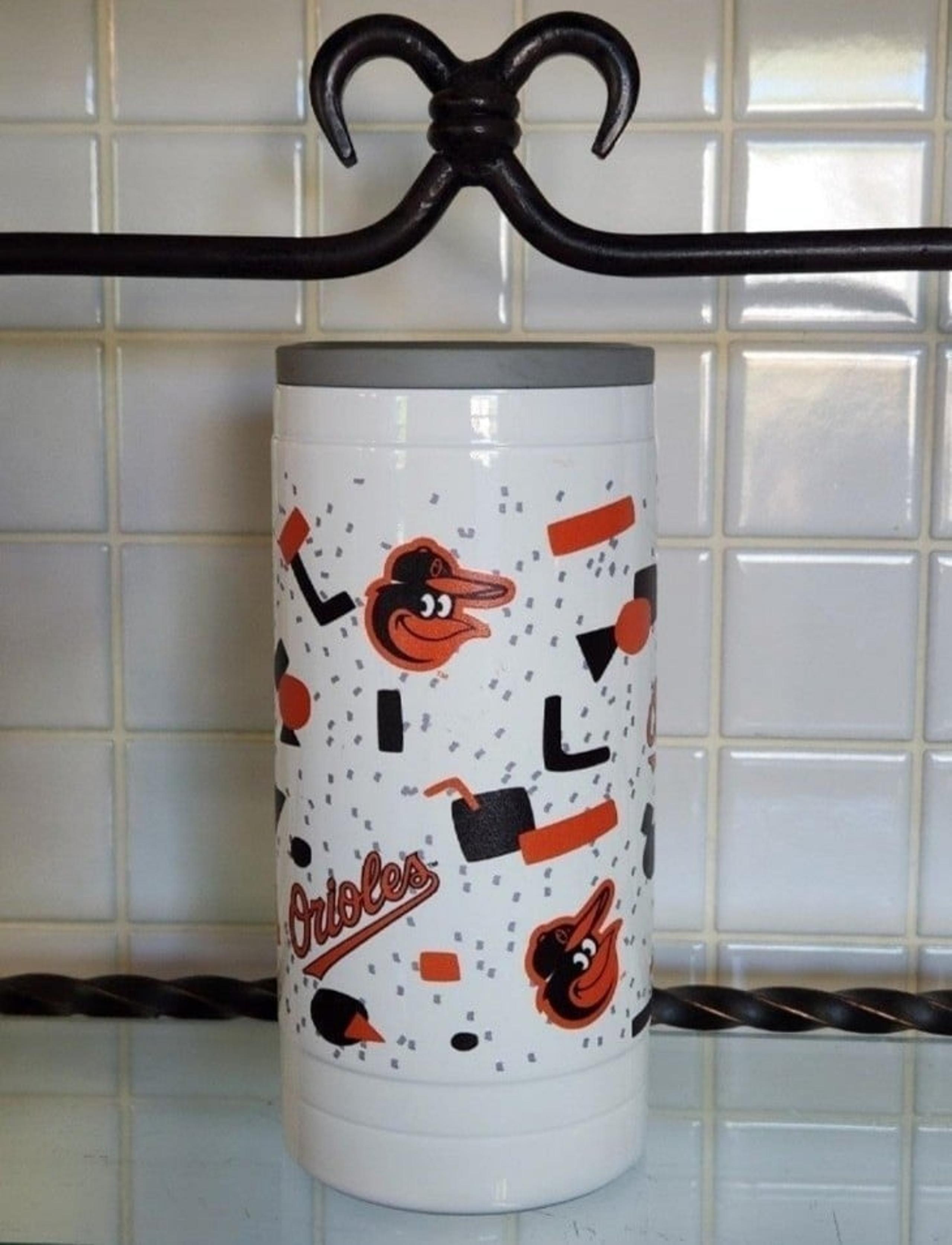 Baltimore Orioles MLB Oficially Licensed 12oz Flashback Slim Can Beverage Cooler