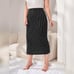 Plus Vertical Split Thigh Skirts