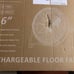 High Velocity Rechargeable Floor Fan Cordless.