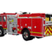 KME Predator Fire Engine Los Angeles County Fire Department Red 5 Alarm