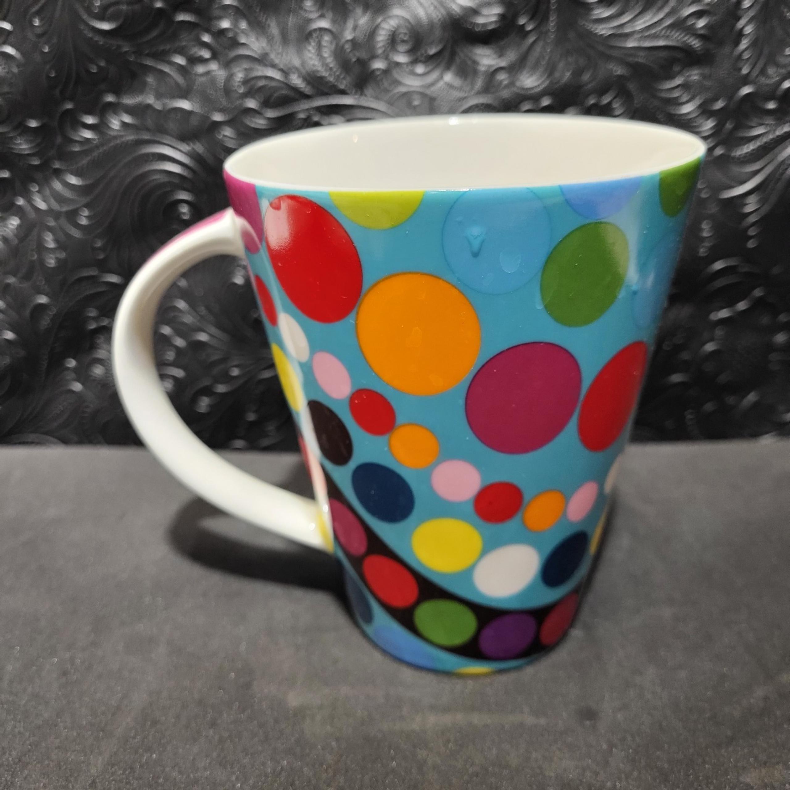 Mug By French bull polka dot design!