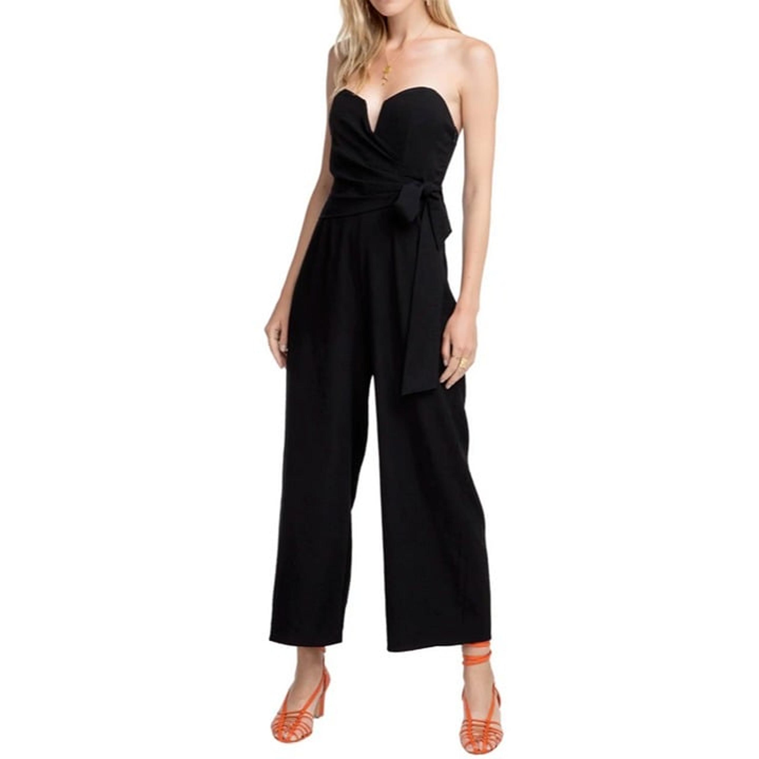 ASTR The Label Black Zion Jumpsuit Sz M