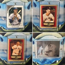 Topps and Upper Deck Ted Williams Teddy Ballgame 4 Card Lot