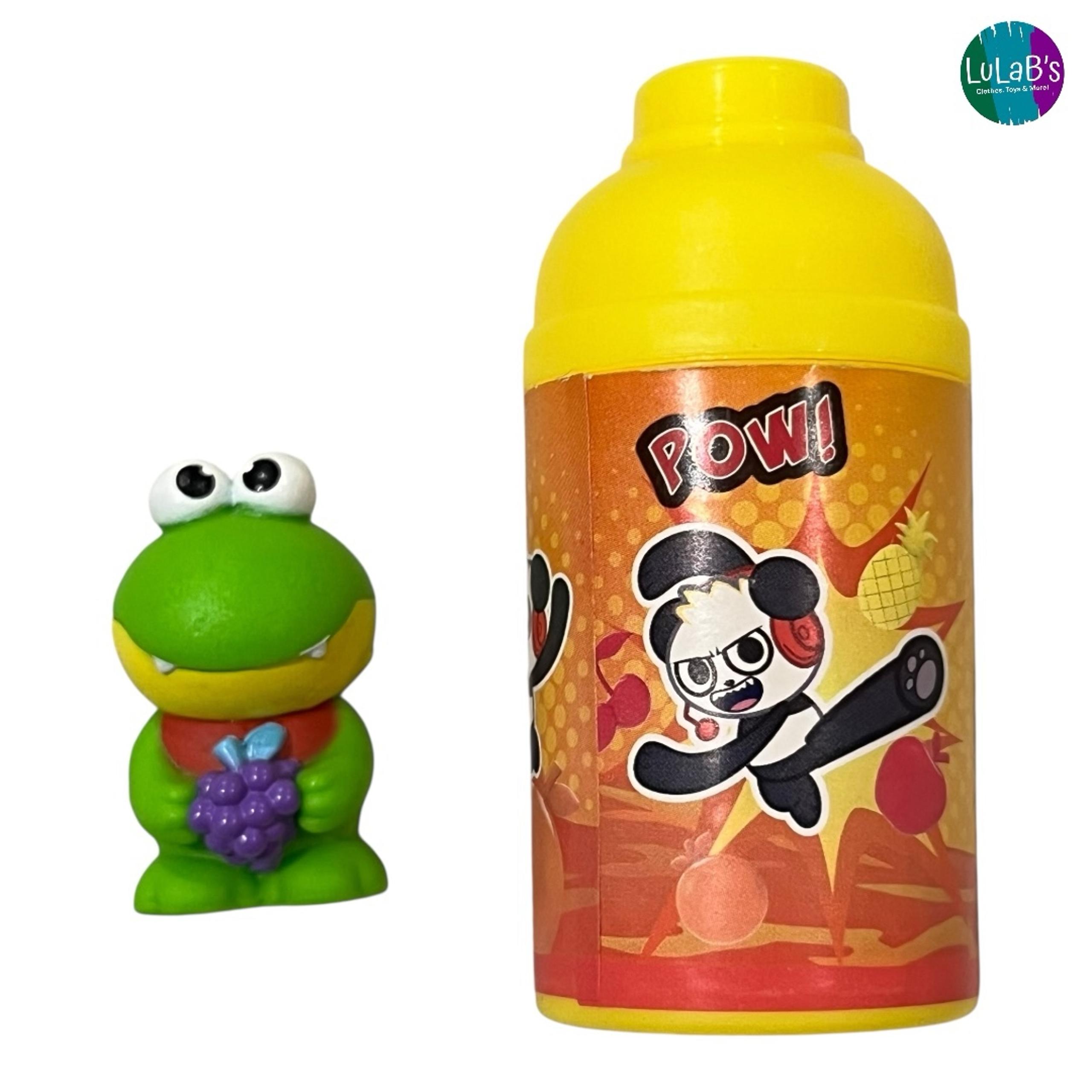 Ryan’s World Vending Machine Replacement Yellow Juice Bottle With Figure