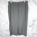 NEW Abercrombie & Fitch Tailored Mid Waisted Midi Pencil Trouser Skirt Gray L
