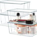 4 Pack 4.5-Inches Tall Storage Organizer Bins ETRE2