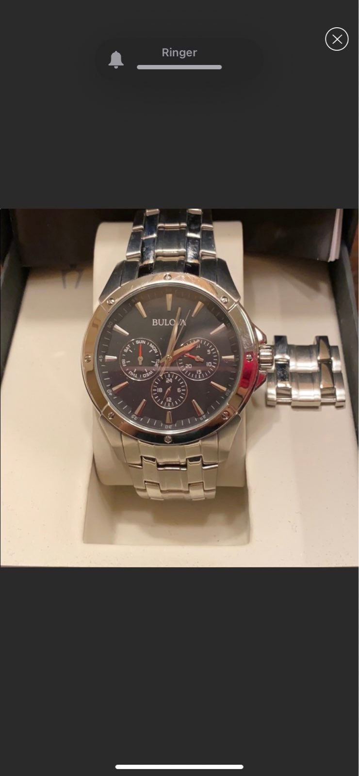 Bulova mens watch