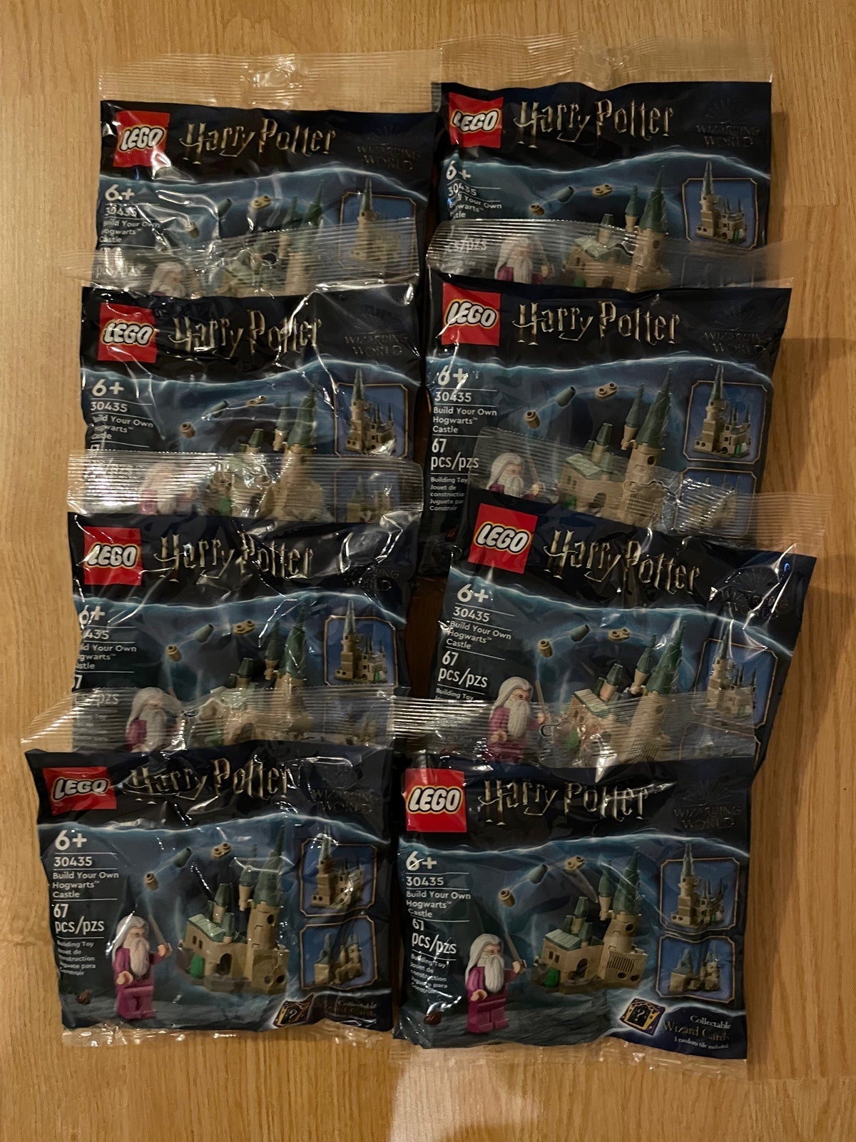 Lego Harry Potter: Build Your Own Hogwarts Castle #30435. Lot of 8.