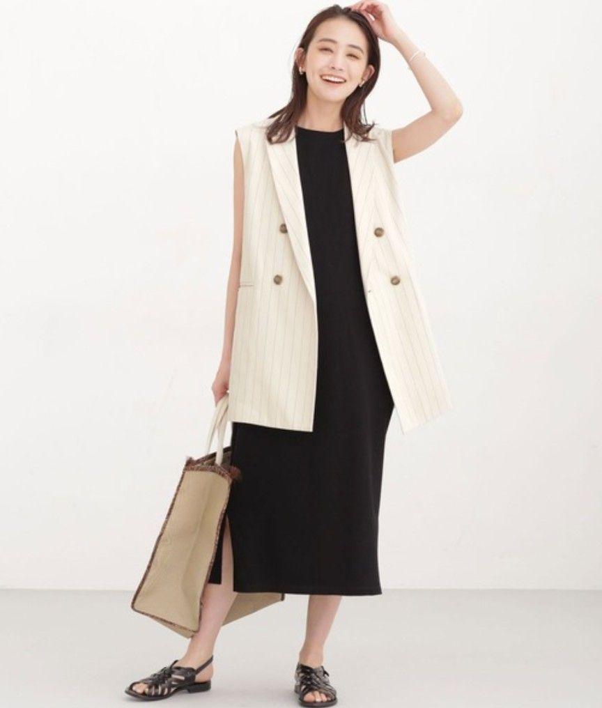 Nano Universe Tailored Double Vest Long Vest